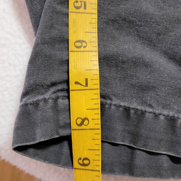 Columbia Sportswear Men's Cargo Shorts Sz L 38W Dark Grey Cotton 7 Pockets Gorp - Picture 4 of 7